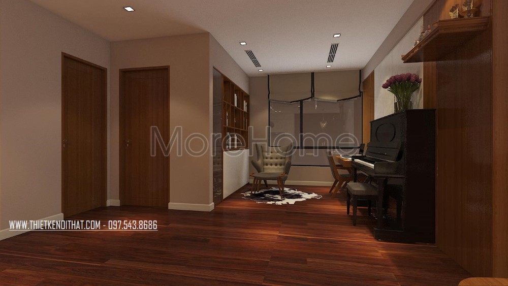 xưởng gỗ thi công nội thất Morehome